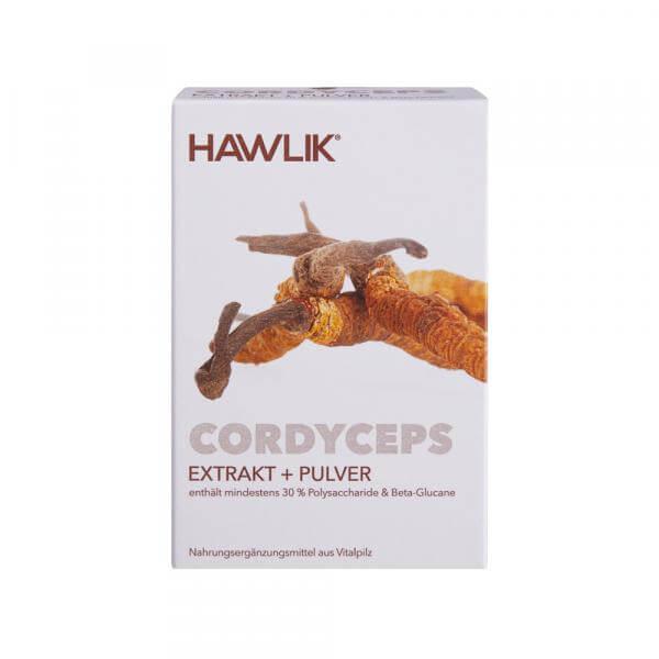 Cordyceps Extrakt und Pulver, 120 Kapseln